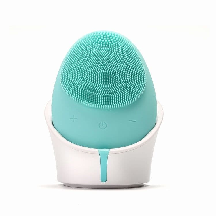 image-Cleansing instrument new silicone cleansing instrument wireless charging cleansing instrument pore cleansing wash instrument massage beauty instrument