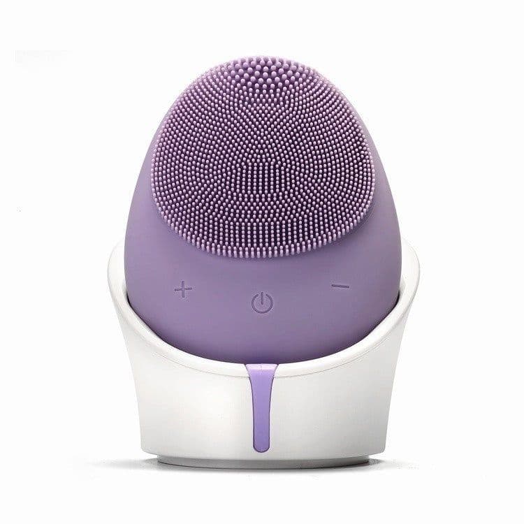 image-Cleansing instrument new silicone cleansing instrument wireless charging cleansing instrument pore cleansing wash instrument massage beauty instrument