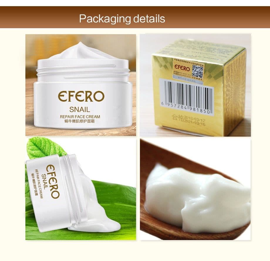 image-Snail Rejuvenating Face Cream Moisturizing Shrinking Pore Brightening Skin Cream