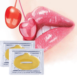 image-10pcs Golden Lip Masks