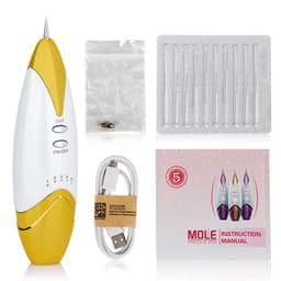 image-Small White Point Pen Tool Skin Care Laser Mole Tattoo Freckle Removal Pen LCD Sweep Spot Mole Removing