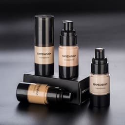 image-HANDAIYAN Full Cover Foundation Waterproof Moisturizer fond de teint couvrant Face Liquid Foundation Base Makeup for Dark Skin