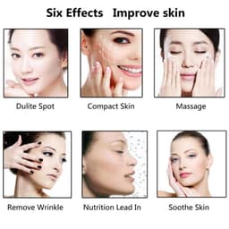 image-Electric Anti-aging Skin Tighten Device High Frequency Ultrasonic Ionic Face Pore Cleanser Wrinkle Remover Skin Lifting Massager