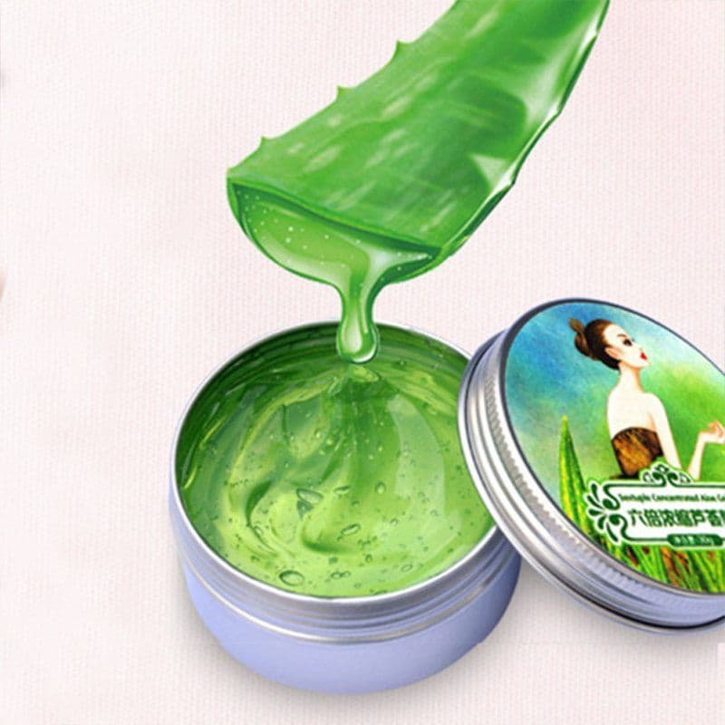 image-Natural 100 Pure Aloe Vera Gel Wrinkle Removal Moisturizing Anti Acne Anti-sensitive Oil-Control Aloe Vera Sunscreen Cream