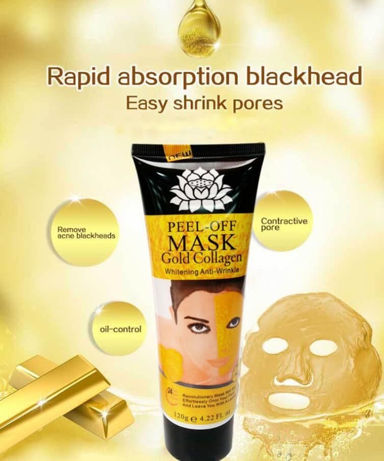image-Gold Collagen Peel off Mask