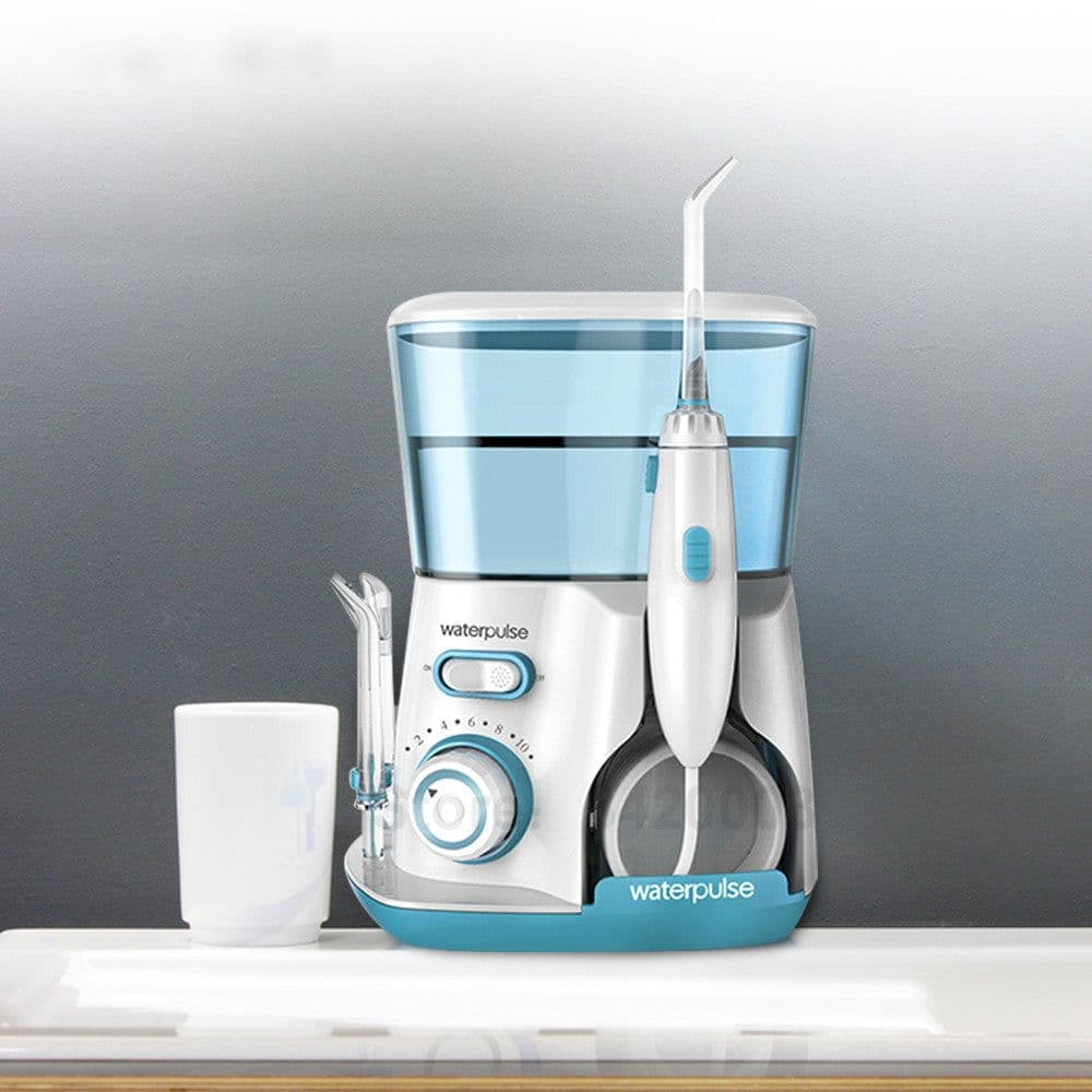 image-Jian Shi Bao electric household pulse red teeth washing machine water floss