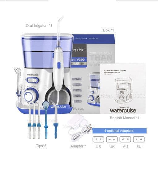 image-Jian Shi Bao electric household pulse red teeth washing machine water floss