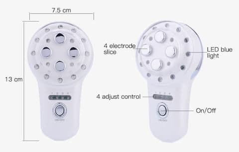 image-Color light meter without needle beauty plastic RF beauty instrument
