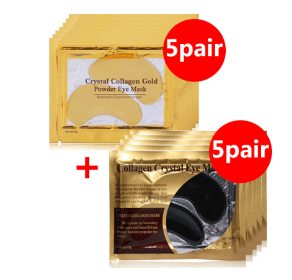 image-Crystal collagen crystal eye mask