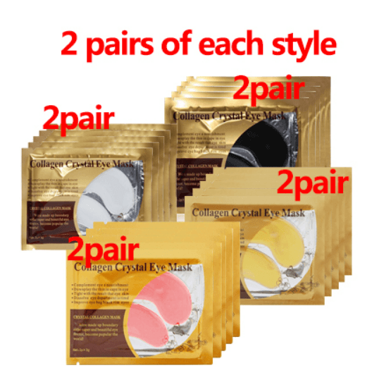 image-Crystal collagen crystal eye mask