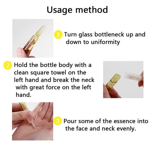 image-New Hyaluronic Acid 7pcs Facial Maintenance Moisturizing Hyaluronic Acid Facial Serum