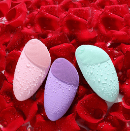 image-Silicone face wash