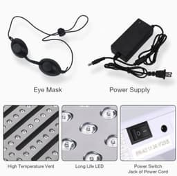 image-7 Colors PDF Led Light Therapy LED Mask Skin Rejuvenation Photon Device Spa Acne Remover Anti-Wrinkle Red Led Light Treatment