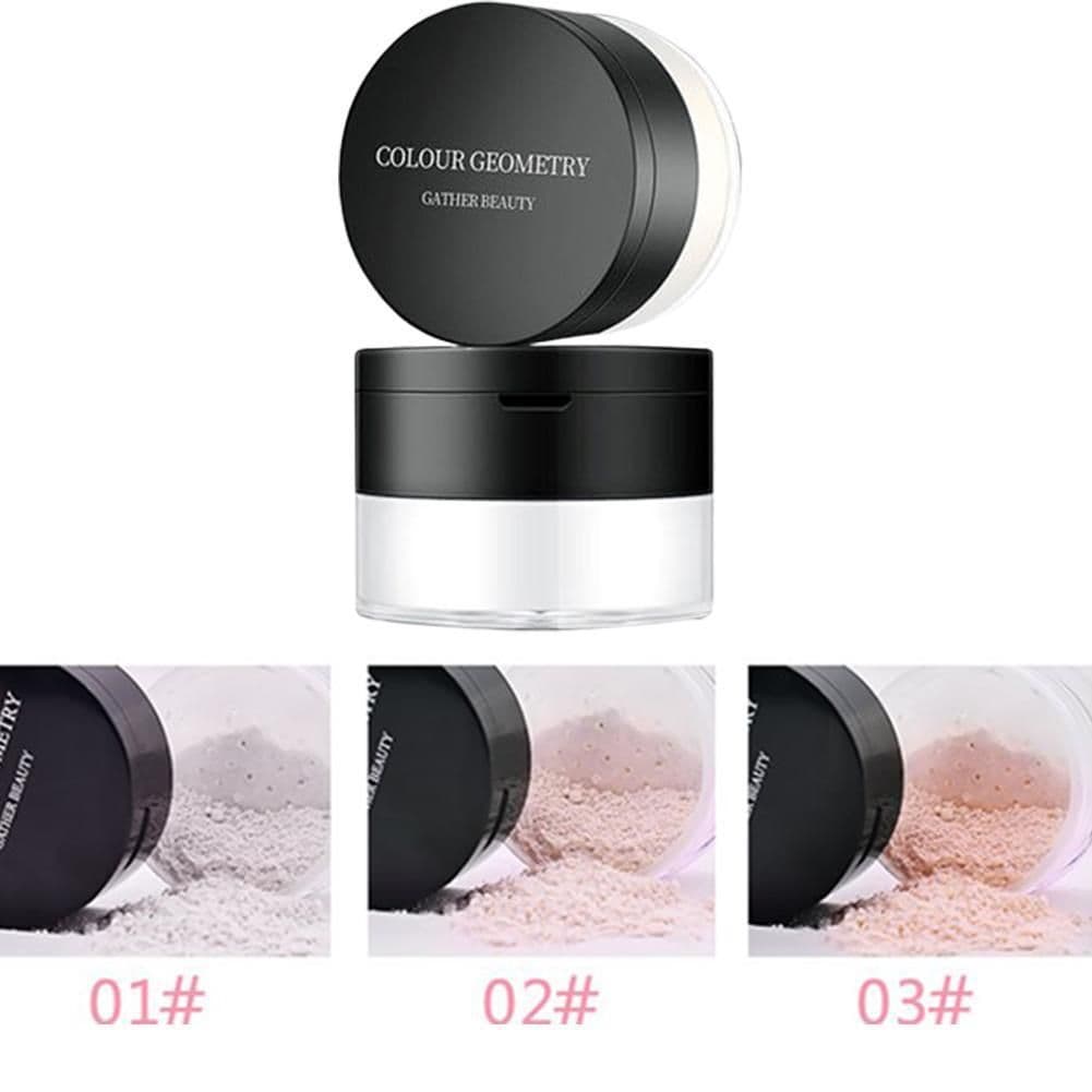 image-Loose powder makeup powder control oil