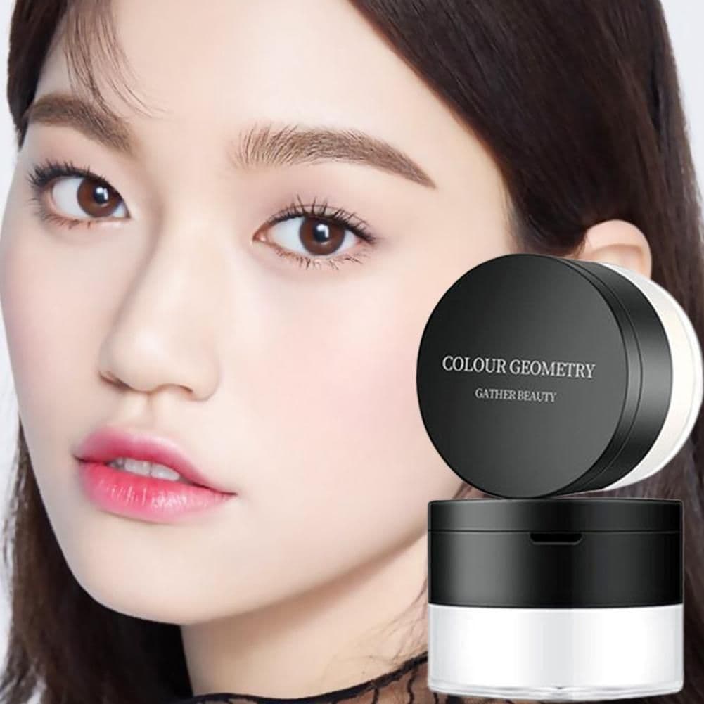 image-Loose powder makeup powder control oil