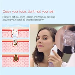 image-Electric Facial Cleaning Vacuum Cleaner Blackhead Ance Remover Shrink Pores Hydrating Face Skin Care Peeling Device