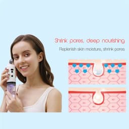 image-Electric Facial Cleaning Vacuum Cleaner Blackhead Ance Remover Shrink Pores Hydrating Face Skin Care Peeling Device
