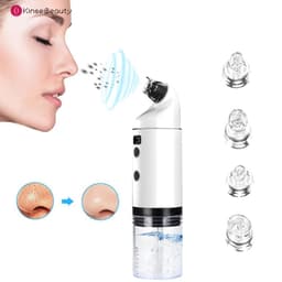 image-Electric Facial Cleaning Vacuum Cleaner Blackhead Ance Remover Shrink Pores Hydrating Face Skin Care Peeling Device