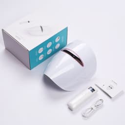 image-Red and blue mask beauty instrument