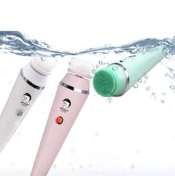 image-Electric face washing and silica gel cleanser