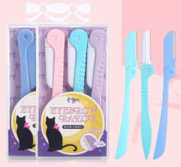 image-Portable foldable eyebrow trimmer