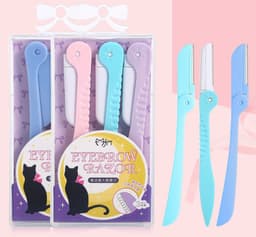 image-Portable foldable eyebrow trimmer