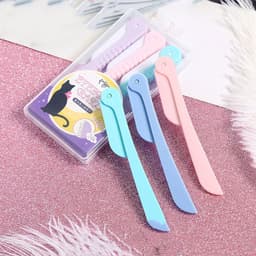image-Portable foldable eyebrow trimmer