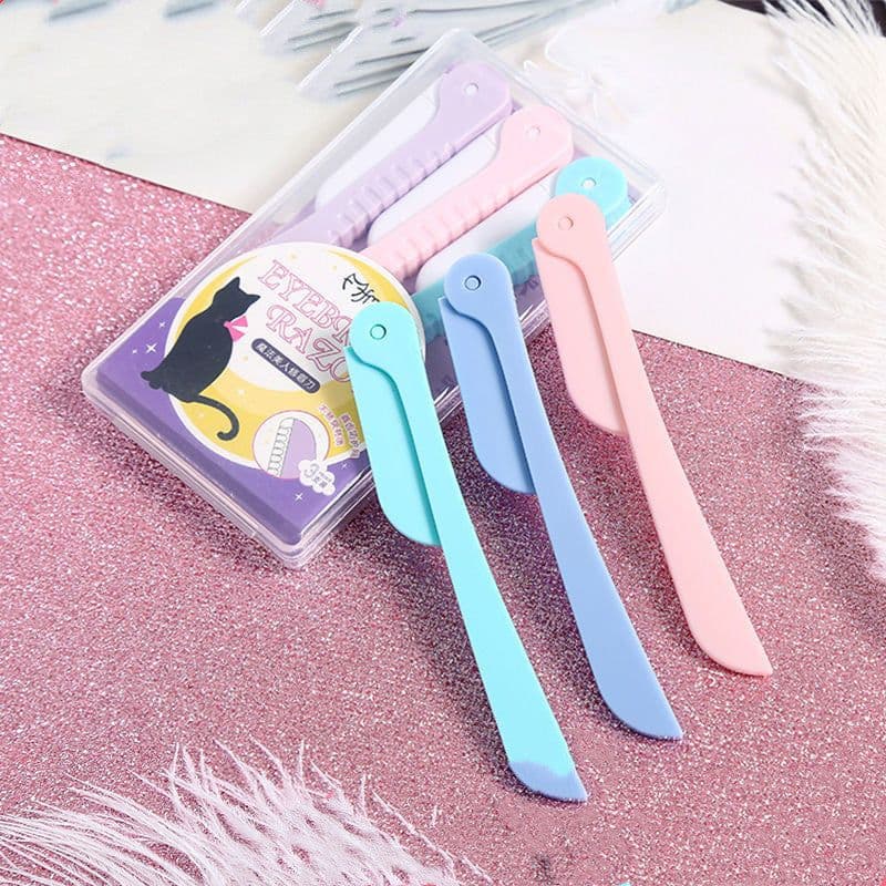 image-Portable foldable eyebrow trimmer
