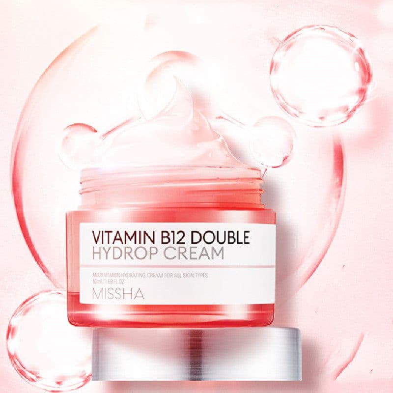 image-Missha Vitamin B12 Pink Moisturizing Cream