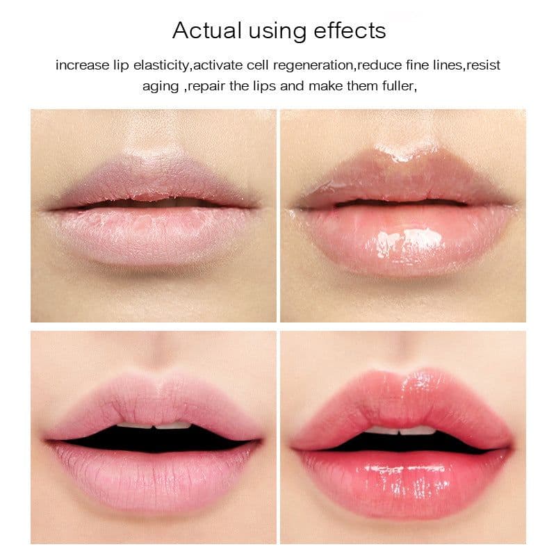 image-Transparent lip plumper elastic big mouth lip glaze