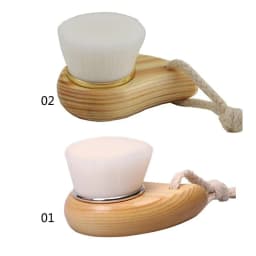 image-Wooden Handle Washing Brush Wooden Handle Bamboo Handle Manual Washing Brush