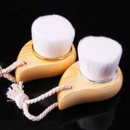 image-Wooden Handle Washing Brush Wooden Handle Bamboo Handle Manual Washing Brush