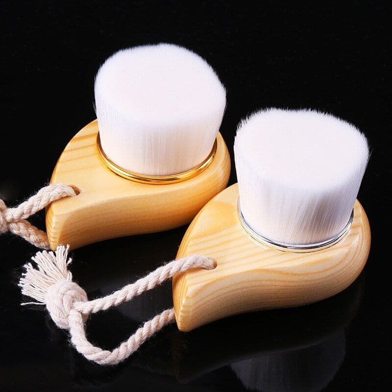 image-Wooden Handle Washing Brush Wooden Handle Bamboo Handle Manual Washing Brush