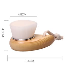 image-Wooden Handle Washing Brush Wooden Handle Bamboo Handle Manual Washing Brush