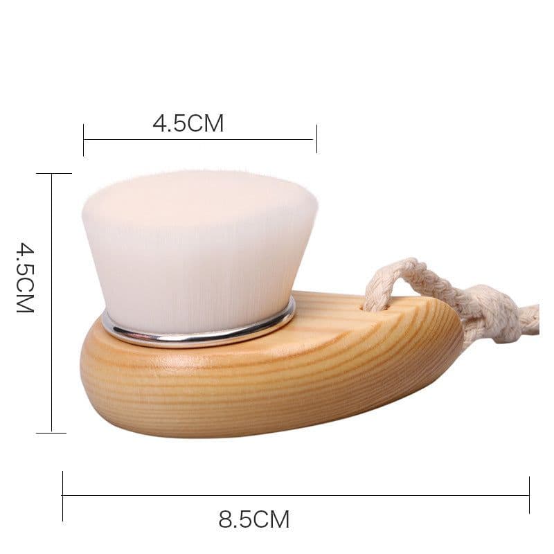 image-Wooden Handle Washing Brush Wooden Handle Bamboo Handle Manual Washing Brush