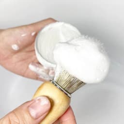 image-Mint Scented Men's Shaving Soap Shaving Cream Aluminum Boxed Foam Rich Gentle Handmade Shave Soap Shave Beard Cream