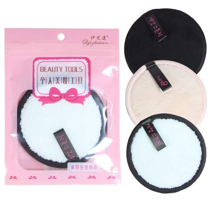 image-Make-Up Remover Puff Cleansing Puff Water Make-Up Remover Powder Wash Cotton
