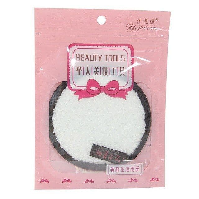 image-Make-Up Remover Puff Cleansing Puff Water Make-Up Remover Powder Wash Cotton