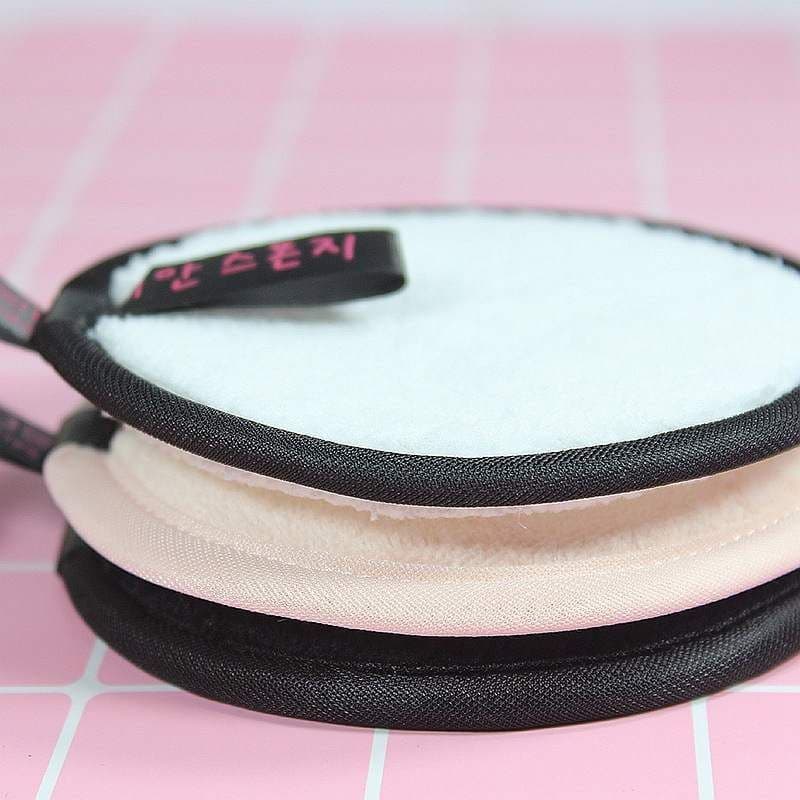 image-Make-Up Remover Puff Cleansing Puff Water Make-Up Remover Powder Wash Cotton