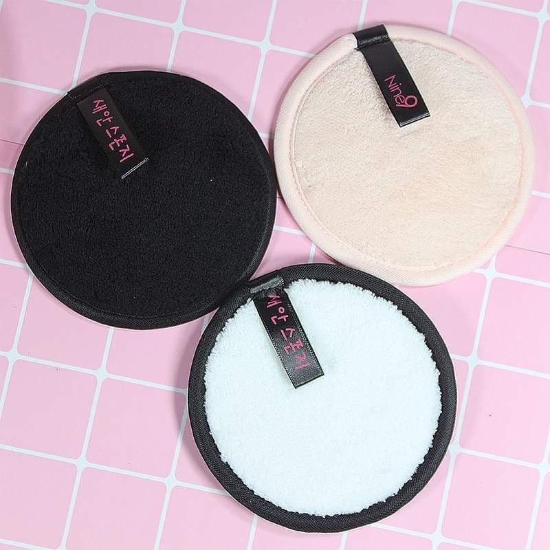 image-Make-Up Remover Puff Cleansing Puff Water Make-Up Remover Powder Wash Cotton