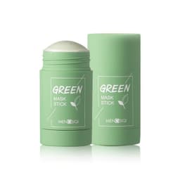 image-Face Blackhead Cream Eggplant Green Tea Cooling Deep Cleansing Clay Mask