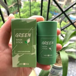 image-Face Blackhead Cream Eggplant Green Tea Cooling Deep Cleansing Clay Mask