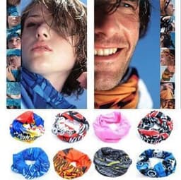 image-New Outdoor Variety Magic Bandana Cycling Mask Neck Cover Sunscreen