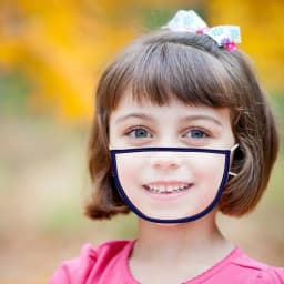 image-Transparent Mask Children's Adult Protective Equipment