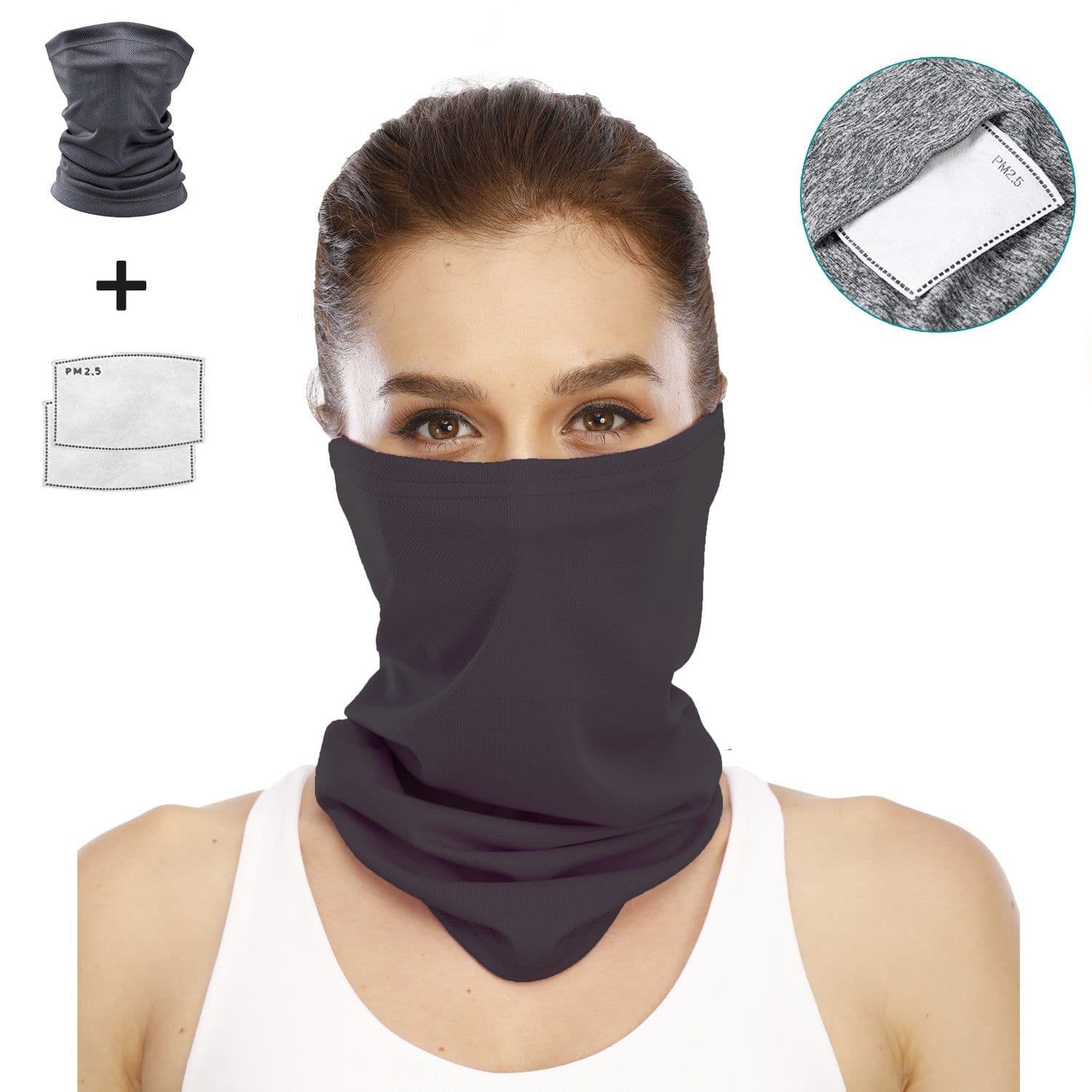 image-Riding mask riding mask magic scarf sports mask ice silk mask fishing sunscreen mesh mask