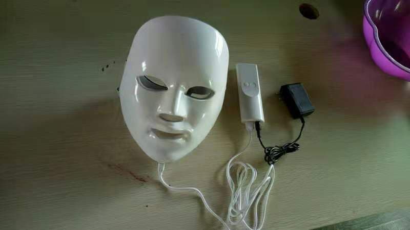 image-Photon Skin Rejuvenation Instrument Home Colorful Led Mask