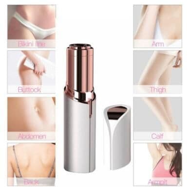 image-Women's Painless Hair Remover Tools Rechargeable And Battery Model