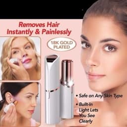 image-Women's Painless Hair Remover Tools Rechargeable And Battery Model