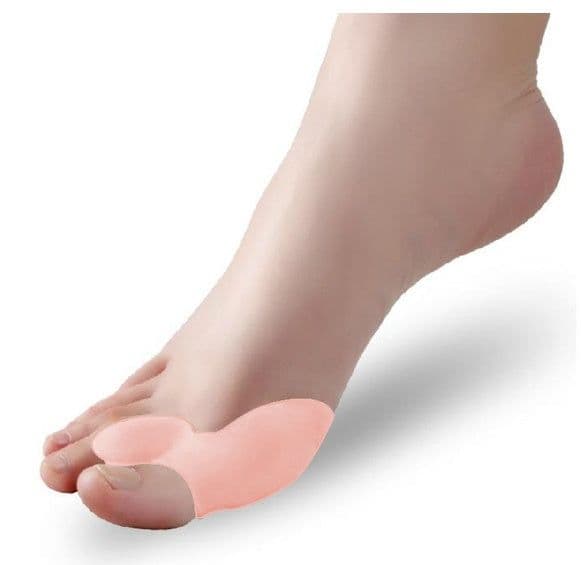 image-1 Pair Silicone Foot Care Hallux Valgus Corrector