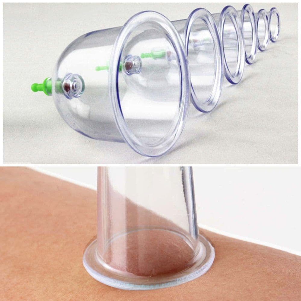 image-Chinese Great Medical Body Healthy Care 12Cups Kit Cupping Therapy Cups Hot Selling